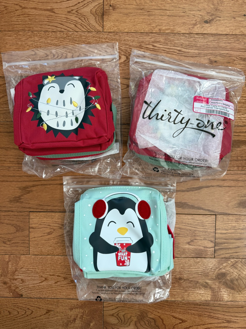 Thirty-one Little Carryall Caddies (3)